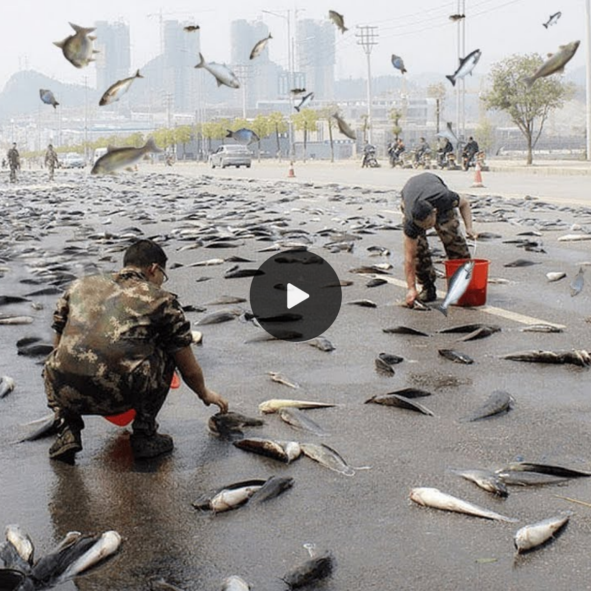 Рыбный дождь в Гондурасе. Дождь из рыбы. Рыбный дождь в Гондурасе фото. Рыбный дождь в Гондурасе видео.